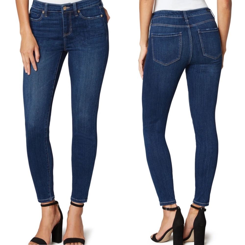 Liverpool Jeans Company Abby Ankle Skinny, Elysian Dark, Size 8